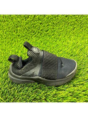 Nike Presto Extreme Boys Size 10C Black Walking Running Shoes Sneakers